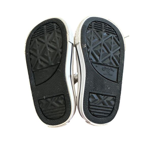 Converse Rainbow Unicorn Hi Top Sneakers Size Baby Toddler Size 4 - Picture 6 of 6